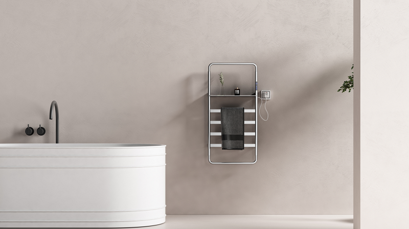 Electric towel rack